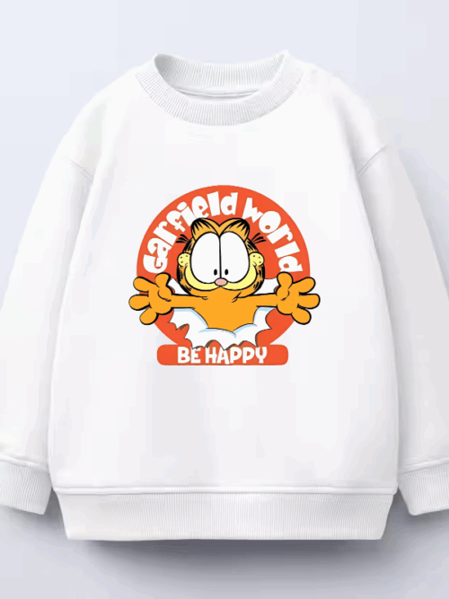 Stay Happy The Garfield Way Crewneck Sweatshirt
