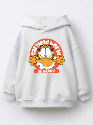 Stay Happy The Garfield Way Kids Hoodie