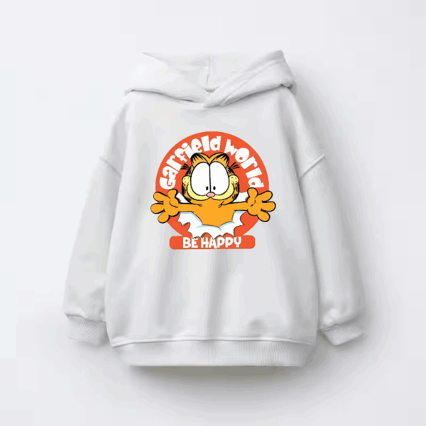 Stay Happy The Garfield Way Kids Hoodie
