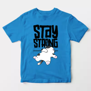 Stay Strong Brave Cat Spirit Unisex T-Shirt