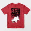Stay Strong Brave Cat Spirit Unisex T-Shirt