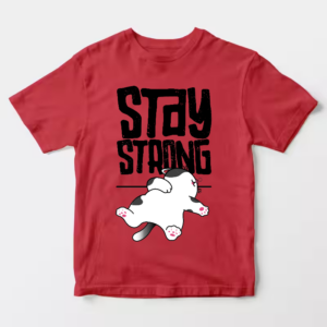 Stay Strong Brave Cat Spirit Unisex T-Shirt