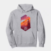 Stay Wild Mountain Forest Wilderness Silhouette Hoodie