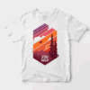 Stay Wild Mountain Forest Wilderness Silhouette Unisex T-Shirt