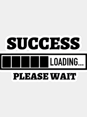 Still Loading Success Standby Sticker