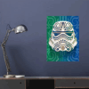 Stormtrooper Tribal Mask Star Wars Poster