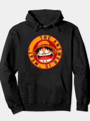 Straw Hat Luffy Meat Sniffer One Piece Hoodie
