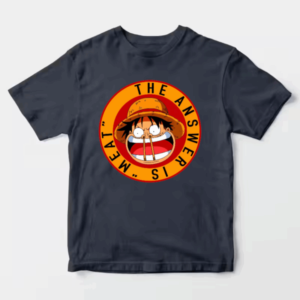 Straw Hat Luffy Meat Sniffer One Piece Unisex T-Shirt