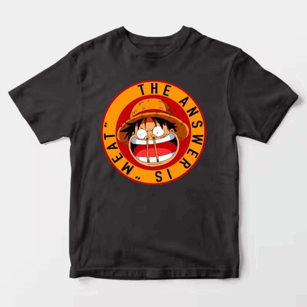 Straw Hat Luffy Meat Sniffer One Piece Unisex T-Shirt
