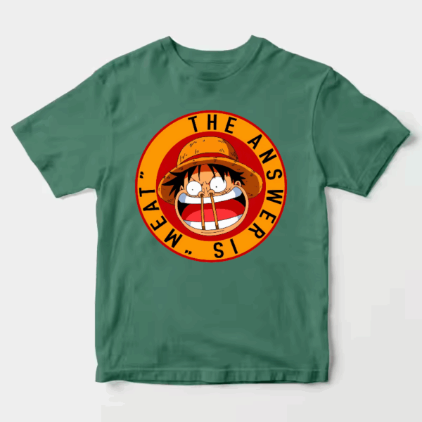 Straw Hat Luffy Meat Sniffer One Piece Unisex T-Shirt