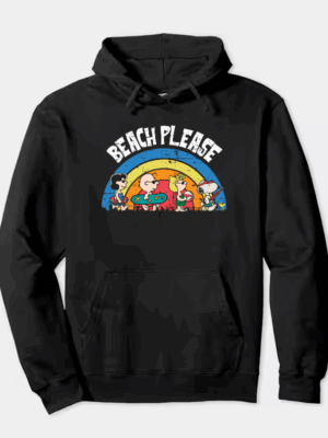 Summer Days with the Peanuts Gang Vintage Beach Edition Hoodie