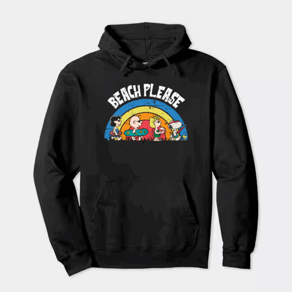 Summer Days with the Peanuts Gang Vintage Beach Edition Hoodie