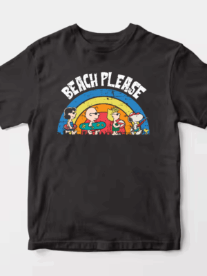 Summer Days with the Peanuts Gang Vintage Beach Edition Unisex T-Shirt