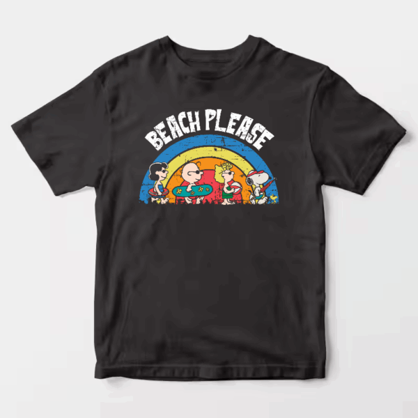 Summer Days with the Peanuts Gang Vintage Beach Edition Unisex T-Shirt