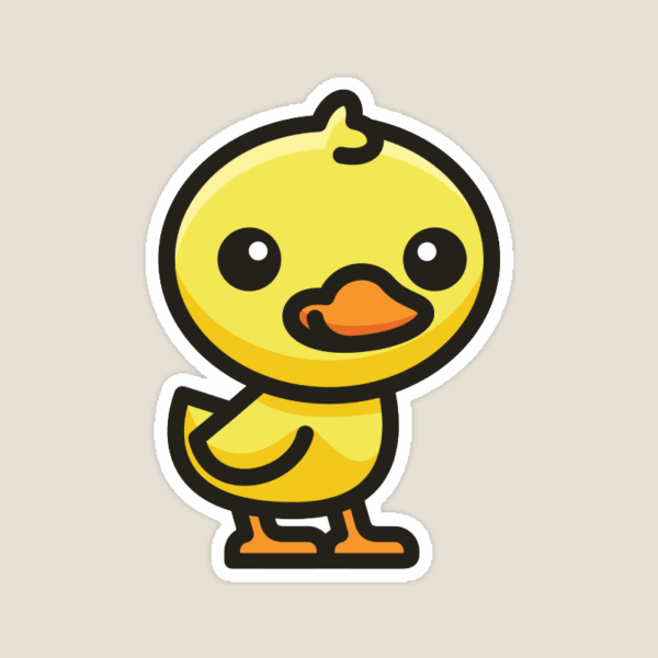 Sunny Waddle Baby Duckling Sticker Sunny Waddle Baby Duckling Sticker
