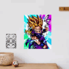 Super Saiyan 2 Gohan Power Surge Anime Poster