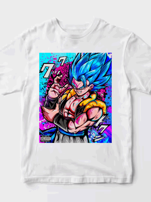 Super Saiyan Gogeta Fusion Warrior – Dragon Ball Anime Unisex T-Shirt
