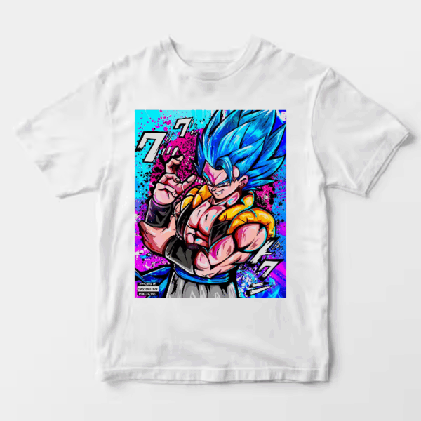 Super Saiyan Gogeta Fusion Warrior – Dragon Ball Anime Unisex T-Shirt