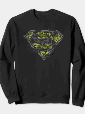 Superman Shield Crewneck Sweatshirt
