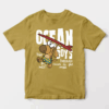 Surf Dog with Board Ready to Roll Unisex T-Shirt