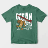 Surf Dog with Board Ready to Roll Unisex T-Shirt