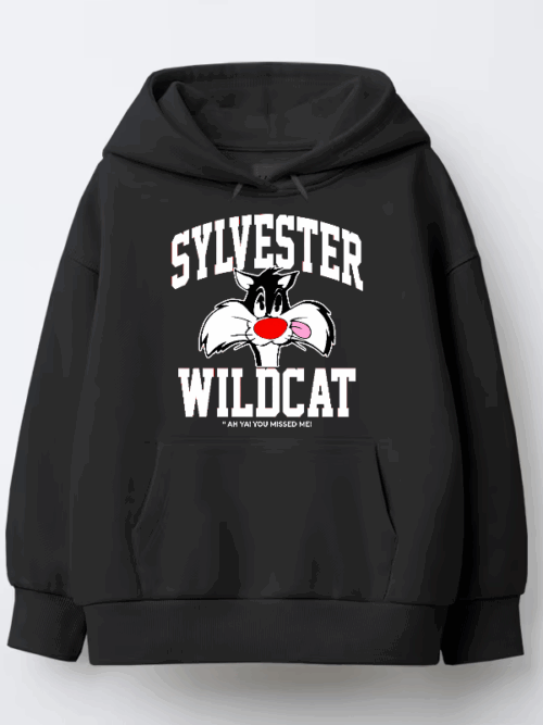 Sylvester the Wild Cat Looney Tunes Hoodie