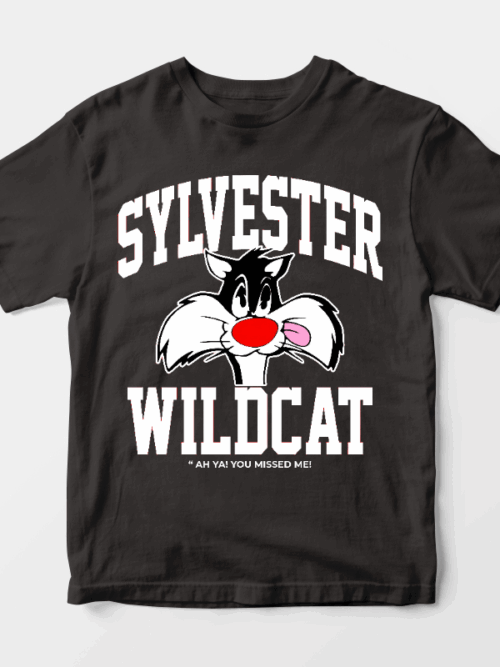 Sylvester the Wild Cat Looney Tunes Unisex T-Shirt