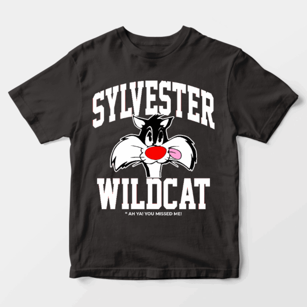 Sylvester the Wild Cat Looney Tunes Unisex T-Shirt