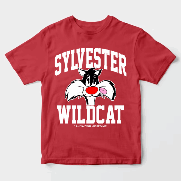 Sylvester the Wild Cat Looney Tunes Unisex T-Shirt