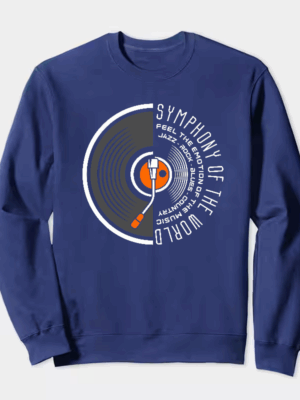 Symphony World Emotion Music Crewneck Sweatshirt