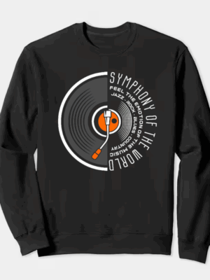 Symphony World Emotion Music Crewneck Sweatshirt