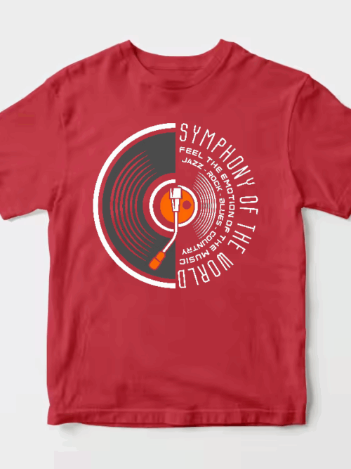 Symphony World Emotion Music Unisex T-Shirt