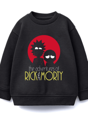 The Adventures Of Rick And Morty Crewneck Sweatshirt