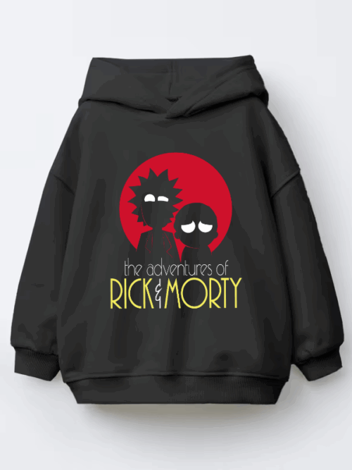 The Adventures of Rick and Morty Kids Hoodie