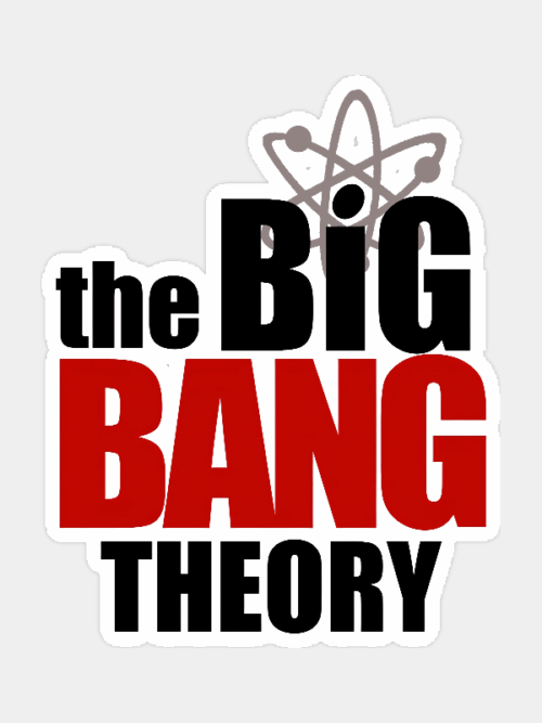 The Big Bang Theory Geek Squad Vibes Sticker