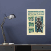 The Dadalorian Galactic Fatherhood Star Wars Poster