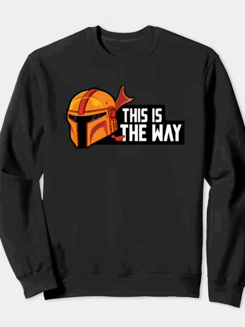 The Mandalorian Creed This Is the Way Crewneck Sweatshirt
