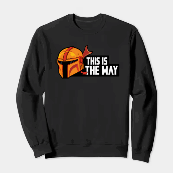 The Mandalorian Creed This Is the Way Crewneck Sweatshirt