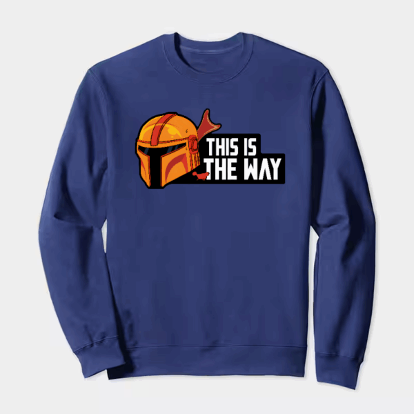 The Mandalorian Creed This Is the Way Crewneck Sweatshirt