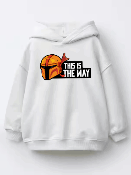 The Mandalorian Creed This Is the Way Kids Hoodie