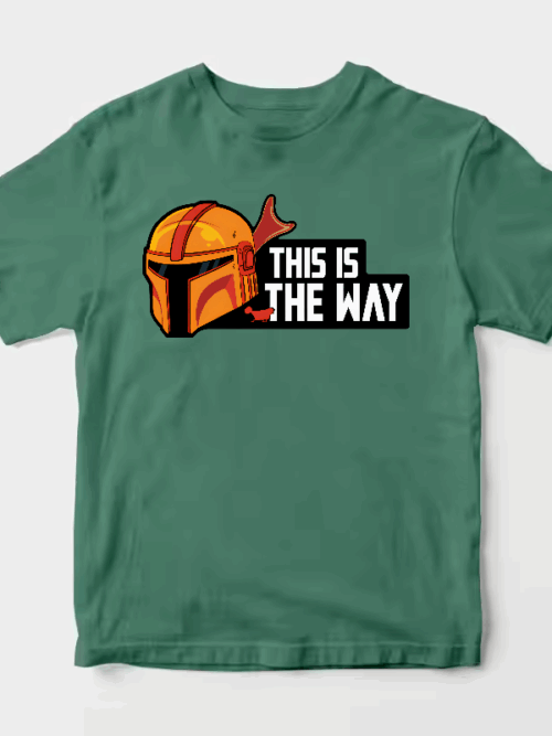 The Mandalorian Creed This Is the Way Unisex T-Shirt
