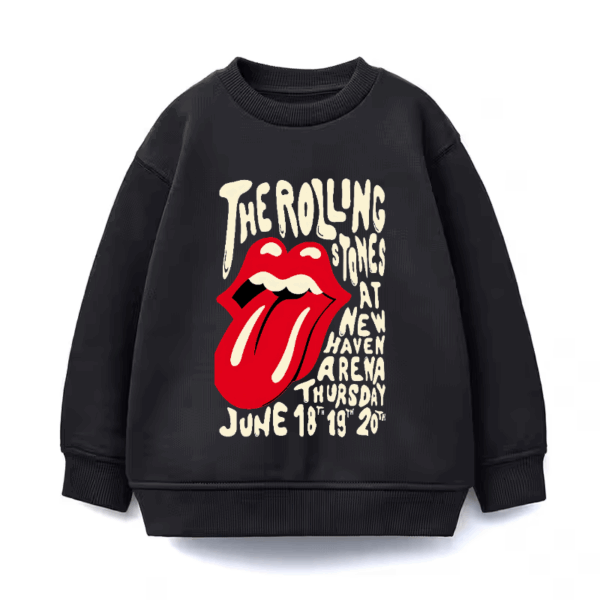 The Rolling Stones Legacy Loud and Iconic Rock Energy Crewneck Sweatshirt