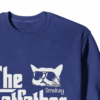 The Smokey Catfather Feline Crime Boss Crewneck Sweatshirt