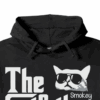 The Smokey Catfather Feline Crime Boss Hoodie