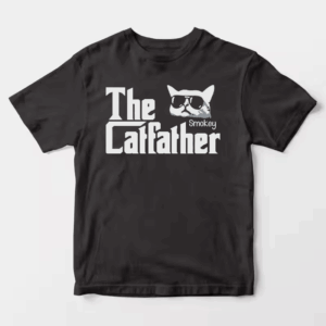The Smokey Catfather Feline Crime Boss Unisex T-Shirt