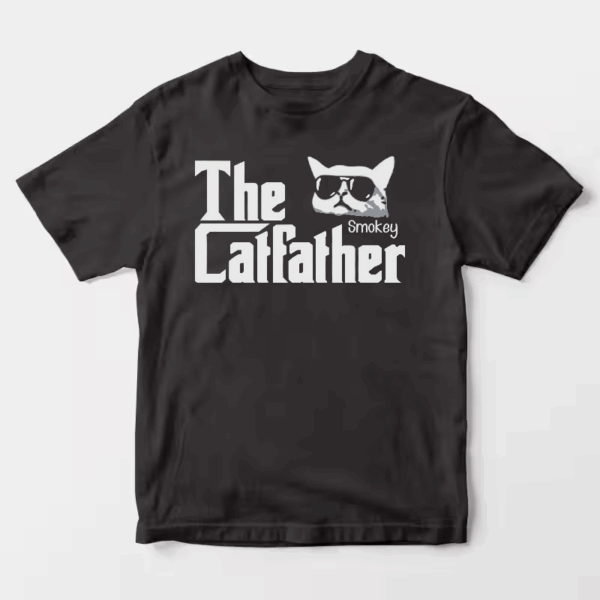 The Smokey Catfather Feline Crime Boss Unisex T-Shirt