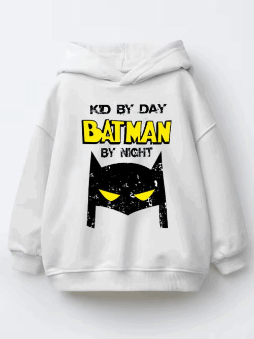 The Ultimate Dual Identity Batman Kids Hoodie
