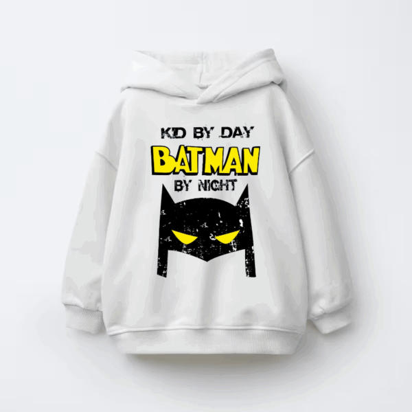 The Ultimate Dual Identity Batman Kids Hoodie