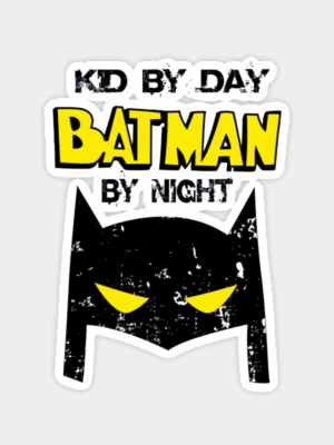 The Ultimate Dual Identity Batman Sticker