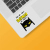 The Ultimate Dual Identity Batman Sticker